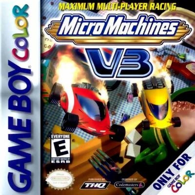 Micro Machines V3 [USA] - Nintendo Gameboy Color (GBC) rom